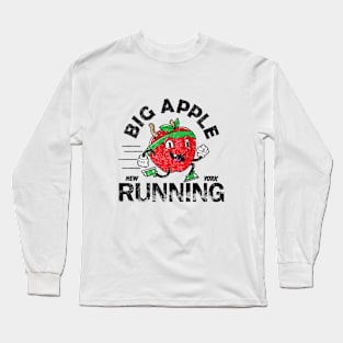 Big Apple Running And Jogging Long Sleeve T-Shirt